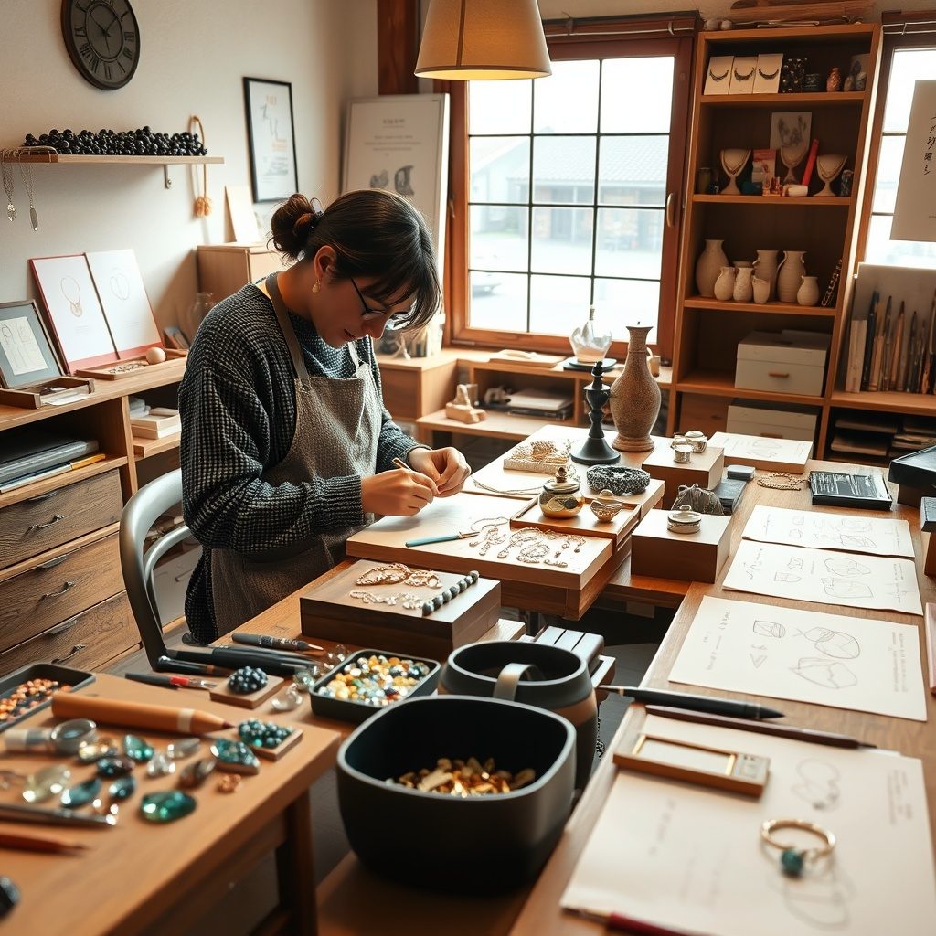ジュエリー制作の素材